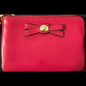 Coach Turnlock Bow Wristlet